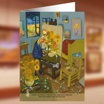 Van Gogh open in the gallery